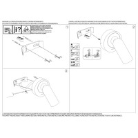 Светильник настенный Ideal Lux Bean AP Round Черный 3000К 260617