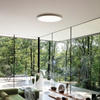 Светильник потолочный Ideal Lux Fly Slim PL D90 3000K LED Белый 306681