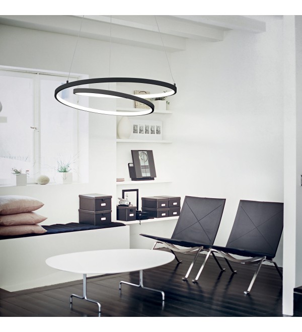 Люстра подвесная Ideal Lux Oz SP D080 On-Off 3000K Латунь LED 269467