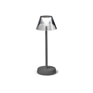 Светильник уличный Ideal Lux Lolita TL Серый Аккумулятор 3000K LED 286730