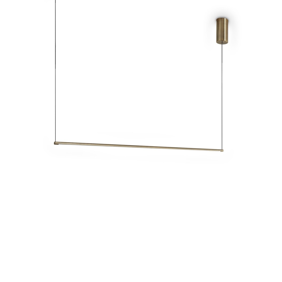 Светильник подвесной Ideal Lux Essence SP Round D115 3000K Латунь 371795