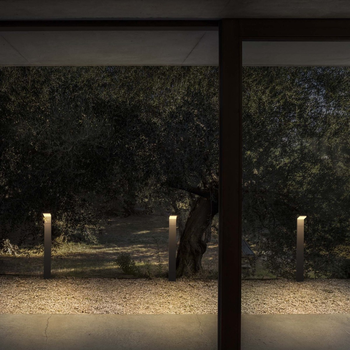 Светильник садово-парковый Ideal Lux Style pt h030 3000k LED Кофе 369624