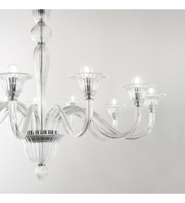 Люстра подвесная Ideal Lux Brigitta SP12 Янтарный E14 199405
