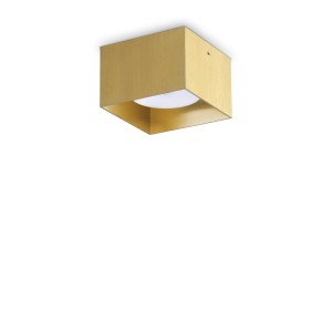 Светильник потолочный Ideal Lux Spike PL1 Square Латунь GX53 317502