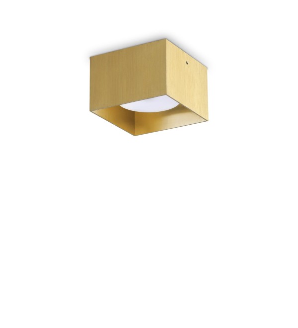 Светильник потолочный Ideal Lux Spike PL1 Square Латунь GX53 317502