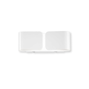 Светильник настенный Ideal Lux Clip AP2 Mini Белый G9 049236