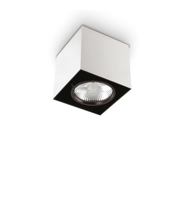 Светильник потолочный Ideal Lux Mood PL1 D15 Square Белый GU10 140933