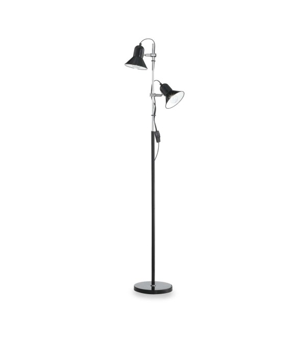 Торшер напольный Ideal Lux Polly PT2 Черный E27 061139