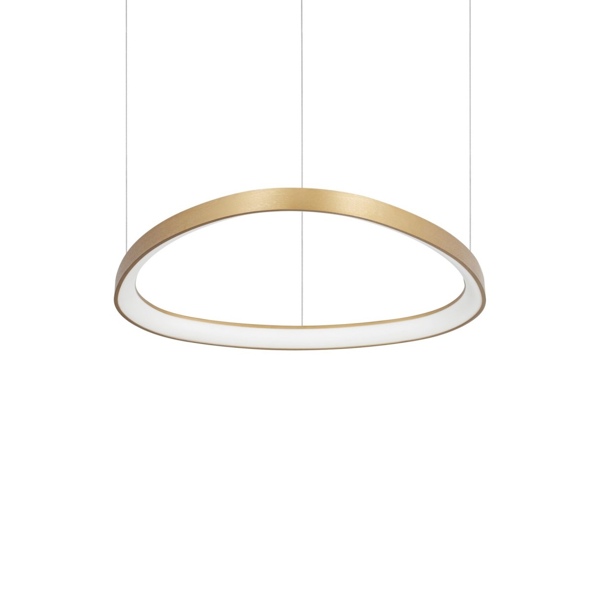 Люстра подвесная Ideal Lux Gemini D61 LED 4000K Латунь 372174