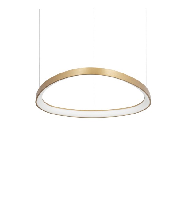 Люстра подвесная Ideal Lux Gemini D61 LED 4000K Латунь 372174