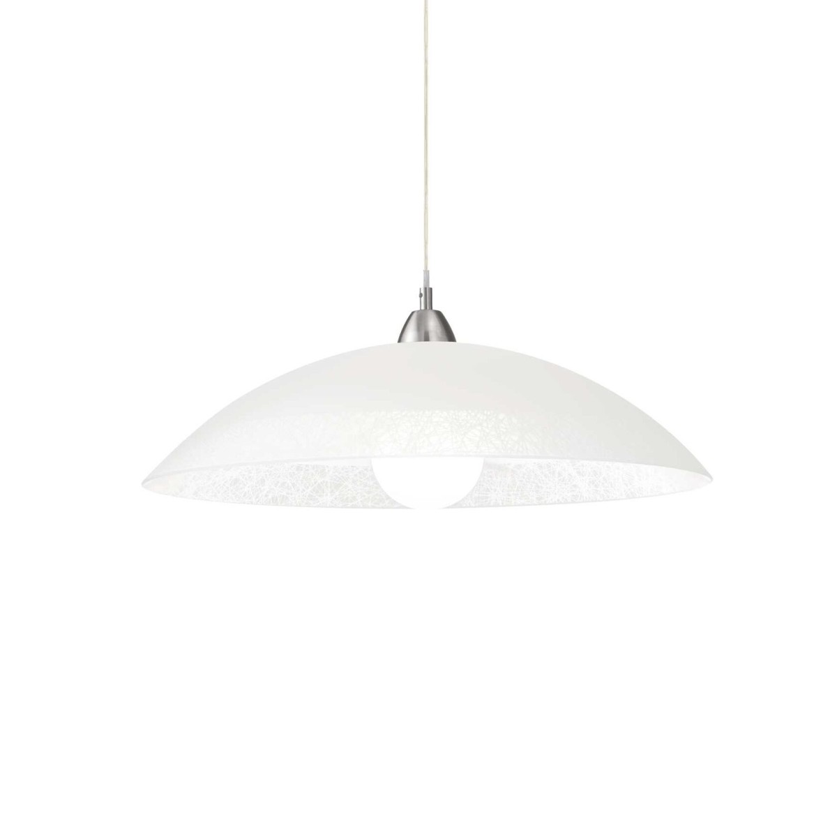 Светильник подвесной Ideal Lux Lana SP1 Белый / Трафаретная печать E27 068169