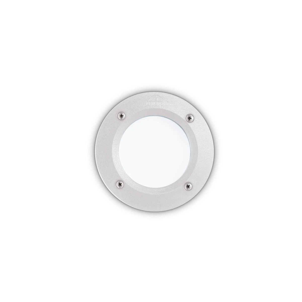 Светильник уличный встраиваемый Ideal Lux Avenue FI Round макс.1х9Вт IP66 GX53 230В Белый Смола 096544