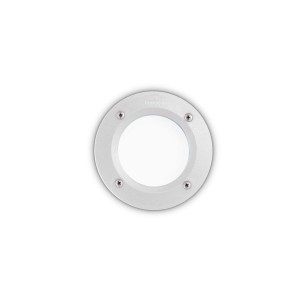Светильник уличный встраиваемый Ideal Lux Avenue FI Round макс.1х9Вт IP66 GX53 230В Белый Смола 096544