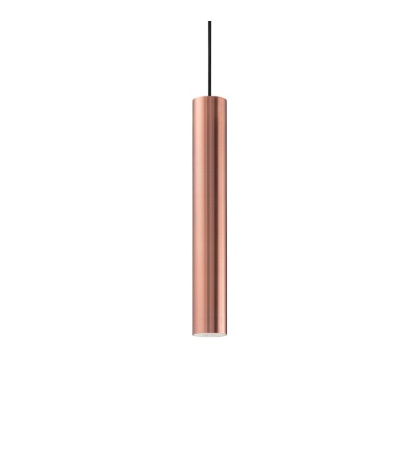 Светильник подвесной Ideal Lux Look SP1 Round D60 H400 Медь GU10 141855