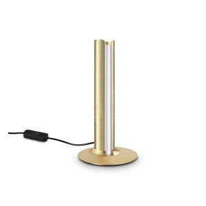 Лампа настольная Ideal Lux Dorica TL1 Латунь 3000К LED 362533