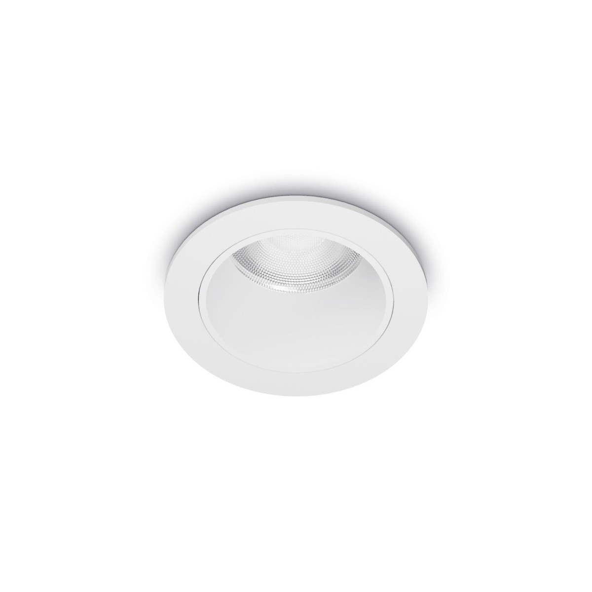 Светильник встраиваемый Ideal Lux Quark FI 12.0W 3000K LED Белый 344812