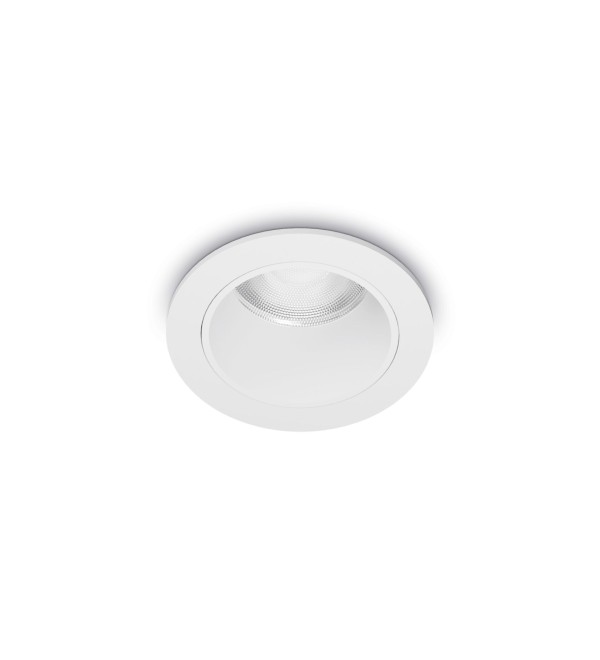 Светильник встраиваемый Ideal Lux Quark FI 12.0W 3000K LED Белый 344812
