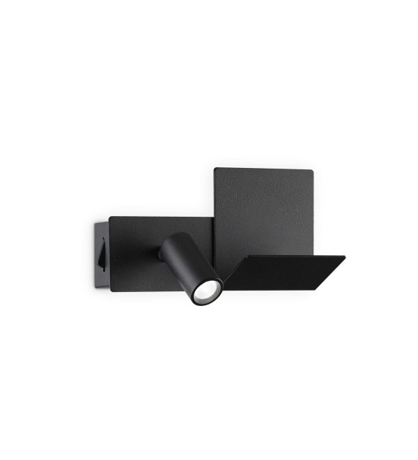 Светильник настенный Ideal Lux Komodo-1 AP 3000К LED Черный