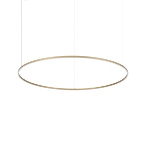 Люстра подвесная Ideal Lux Oracle Slim SP D150 On-Off Латунь 3000K 370569