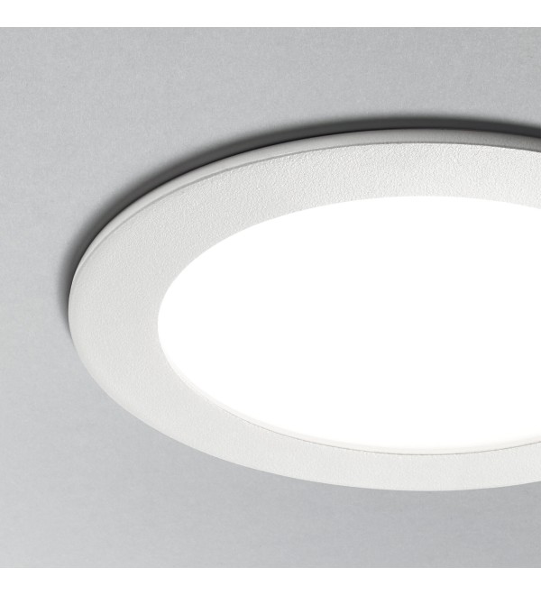 Светильник встраиваемый Ideal Lux Groove FI 20Вт Round Белый 3000K LED 123998