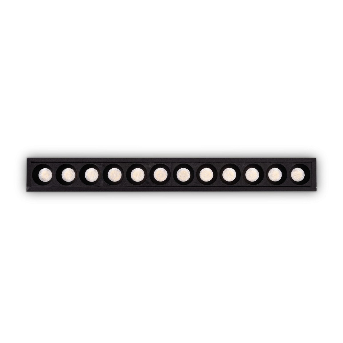 Светильник встраиваемый Ideal Lux Lika FI Slim 20W 3000K LED Черный 305837