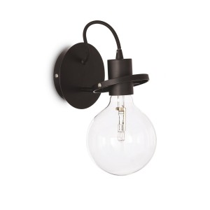 Светильник настенный Ideal Lux Radio AP1 Черный E27 119502