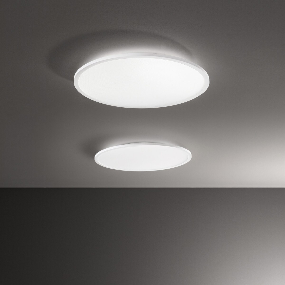 Светильник потолочный Ideal Lux Fly Slim PL D60 4000К LED Белый 306674