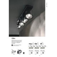 Светильник потолочный Ideal Lux Glim PL2 Белый GU10 200200