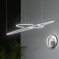 Люстра подвесная Ideal Lux Oracle Slim SP D150 Round On-Off Белый 4000К 285078