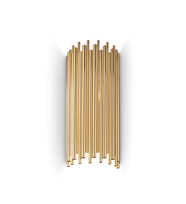 Светильник настенный Ideal Lux Pan AP2 Золото E14 208794