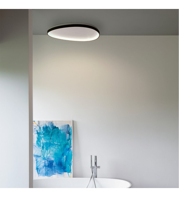 Люстра потолочная Ideal Lux Gemini PL D081 On-Off 3000K Черный LED 328089