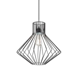 Светильник подвесной Ideal Lux Ampolla-4 SP1 Черный E27 167497