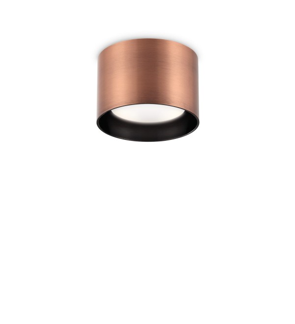 Светильник потолочный Ideal Lux Spike PL1 Round Медь GX53 310893