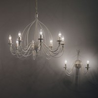 Светильник настенный Ideal Lux Corte AP2 Белый E14 028460