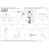 Светильник подвесной Ideal Lux Zeno SP1 Big макс.1х60Вт IP20 E27 230В Дымчатый/Хром Стекло/Металл Без лампы 088938