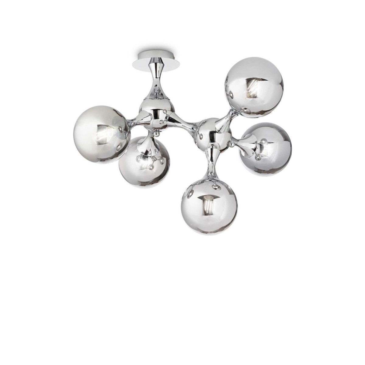 Люстра потолочная Ideal Lux Nodi PL5 Хром E14 200484