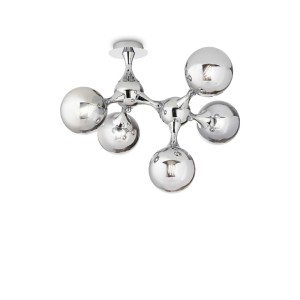 Люстра потолочная Ideal Lux Nodi PL5 Хром E14 200484