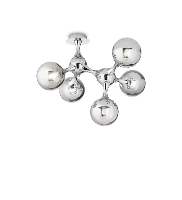 Люстра потолочная Ideal Lux Nodi PL5 Хром E14 200484