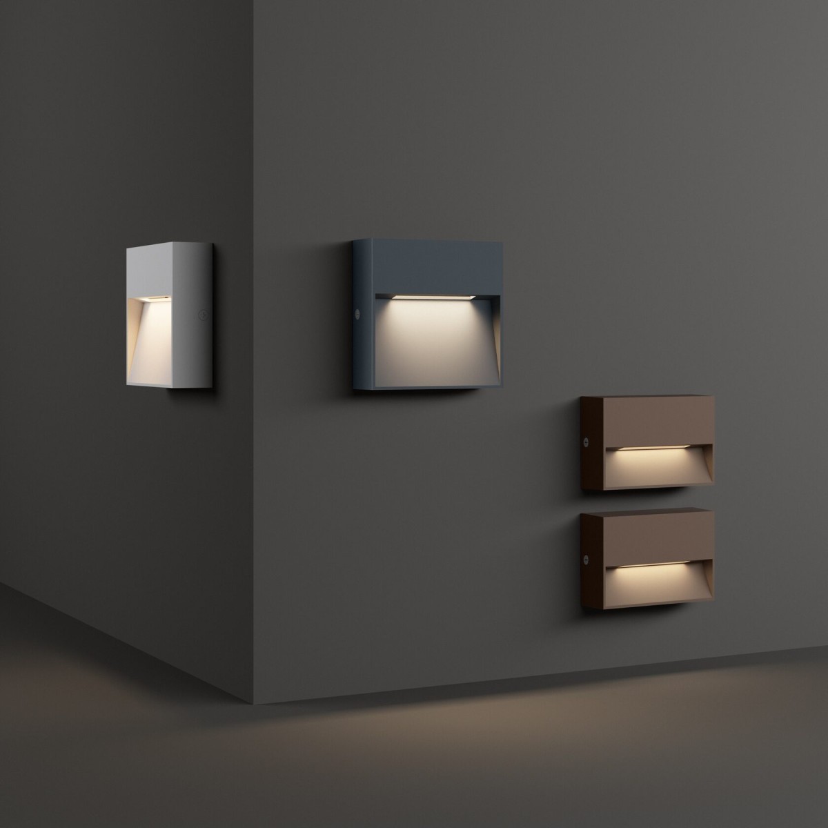 Светильник уличный настенный Ideal Lux Dedra AP Small Антрацит 3000К 328645