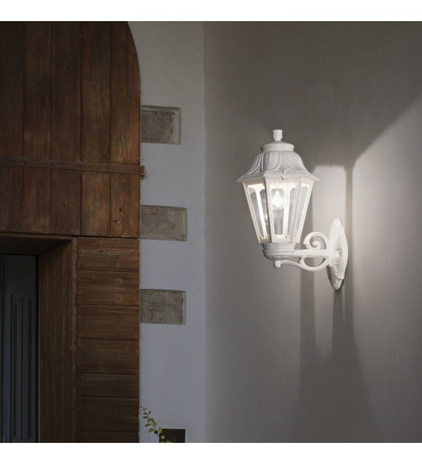 Светильник уличный Ideal Lux Dafne AP1 Small Белый E27 120430