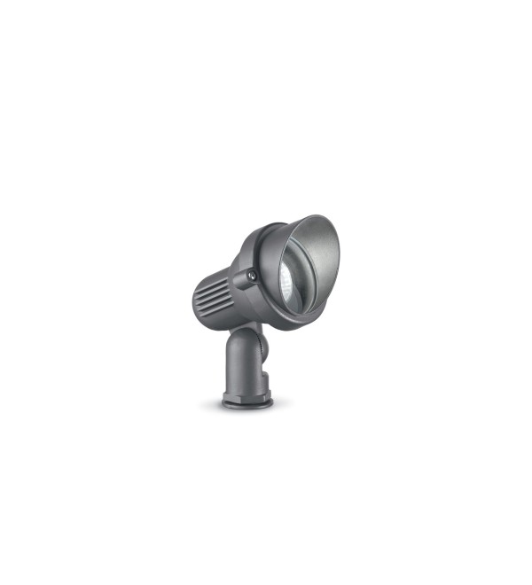 Прожектор уличный грунтовый Ideal Lux Terra PR1 Small Антрацит GU10 033037
