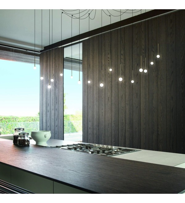 Люстра подвесная Ideal Lux Lucciola SP16 Латунь 3000К LED 284019