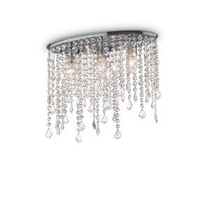 Люстра потолочная Ideal Lux Rain PL3 Хром E14 008370