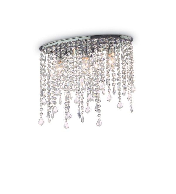Люстра потолочная Ideal Lux Rain PL3 Хром E14 008370