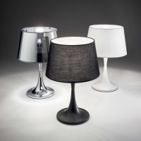 Лампа настольная Ideal Lux London TL1 Big Черный E27 110455
