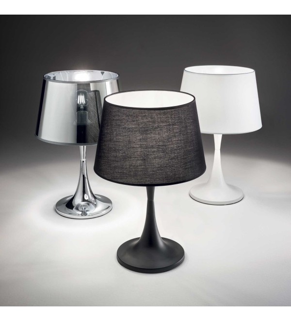 Лампа настольная Ideal Lux London TL1 Big Черный E27 110455