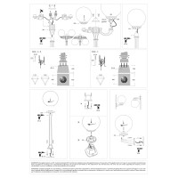 Светильник садово-парковый Ideal Lux Classic Globe PT1 Черный E27 187549