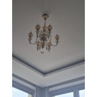 Люстра подвесная Ideal Lux Strauss SP6 E14 Золото 140605