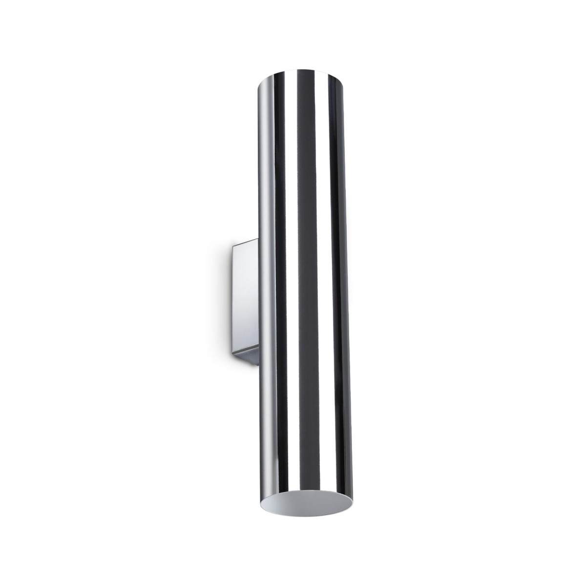 Светильник настенный Ideal Lux Look AP2 Round D60 H300 GU10 Хром 352961