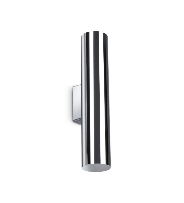 Светильник настенный Ideal Lux Look AP2 Round D60 H300 GU10 Хром 352961